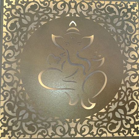 Sheet metal part cut on a Fusion fiber laser machine