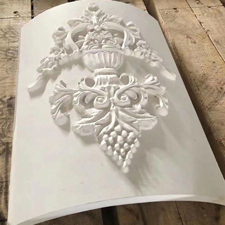 Stone carving and profiling produced on a Fusion CNC machine