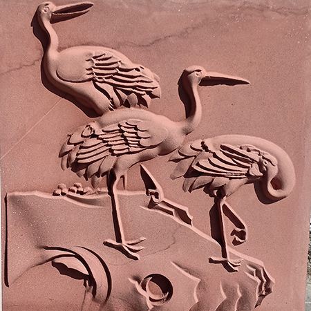 Stone carving and profiling produced on a Fusion CNC machine