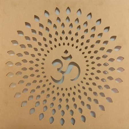 Wood component routed on a Fusion CNC machine